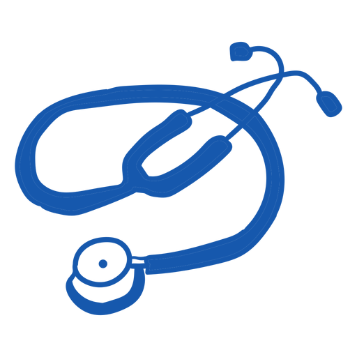 Nurse equipment stethoscope PNG Design