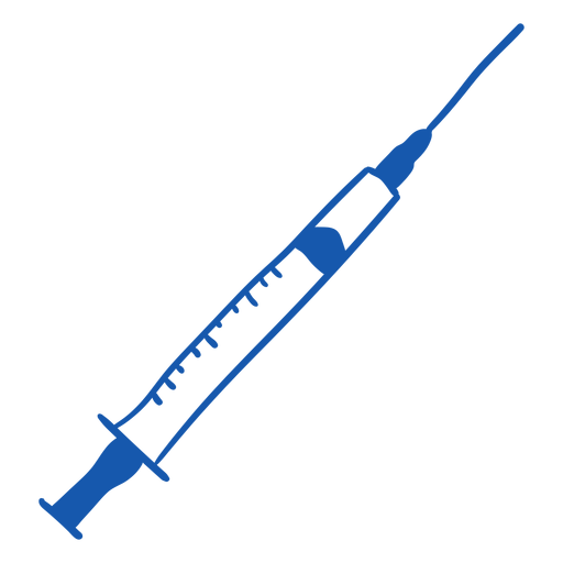 Nurse equipment syringe PNG Design