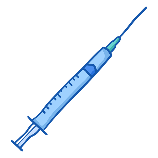 Nurse equipment syringe color Transparent PNG & SVG vector file