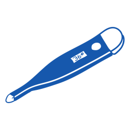Nurse equipment thermometer PNG Design
