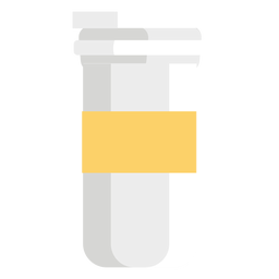 Recipiente de farmácia branco liso Desenho PNG