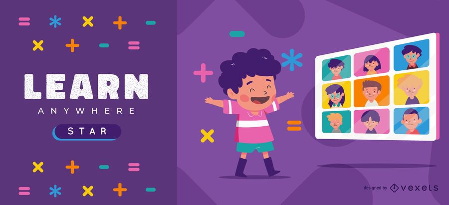 Learn online kids slider template Learn online kids slider template