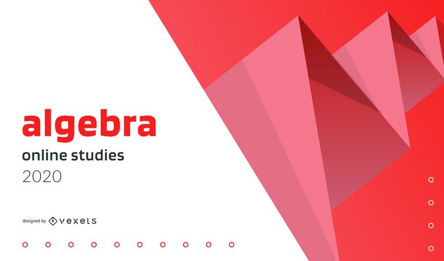 Algebra online studies abstract cover Algebra online studies abstract cover