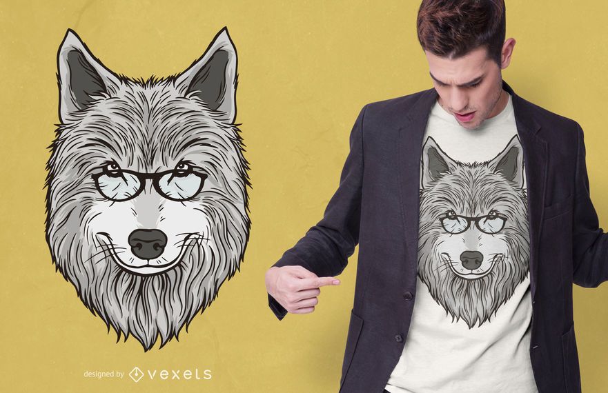 Diseño de camiseta de papá lobo Diseño de camiseta de papá lobo