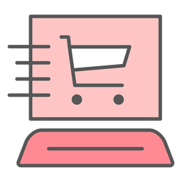 Icono de la web de entrega rápida Diseño PNG