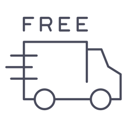 Icono de envío gratuito Diseño PNG