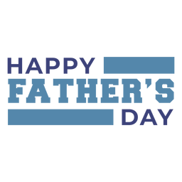 Happy fathers day lettering