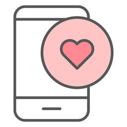 Ícone de cor de notificação de app como Desenho PNG