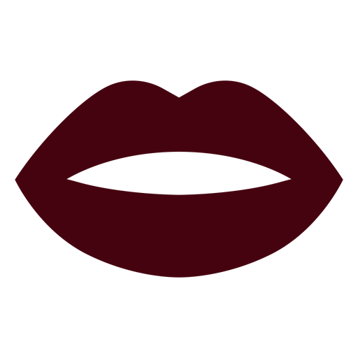 Mouth silhouette - Transparent PNG & SVG vector file