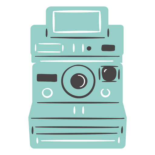 Download Polaroid camera hand drawn design - Transparent PNG & SVG ...