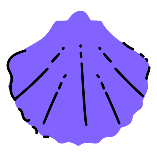 purple seashell png