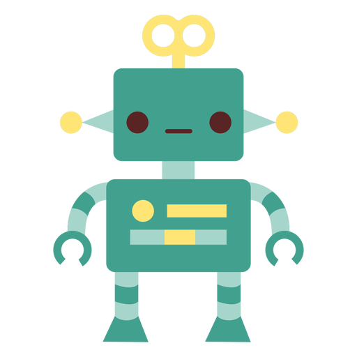 Download Robot toy flat - Transparent PNG & SVG vector file