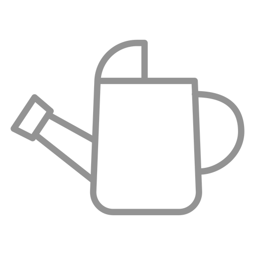 Watering can icon stroke PNG Design