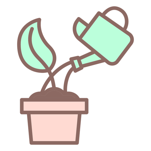 Watering sprout icon
