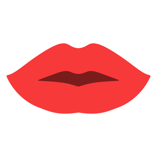 Woman lips flat - Transparent PNG & SVG vector file