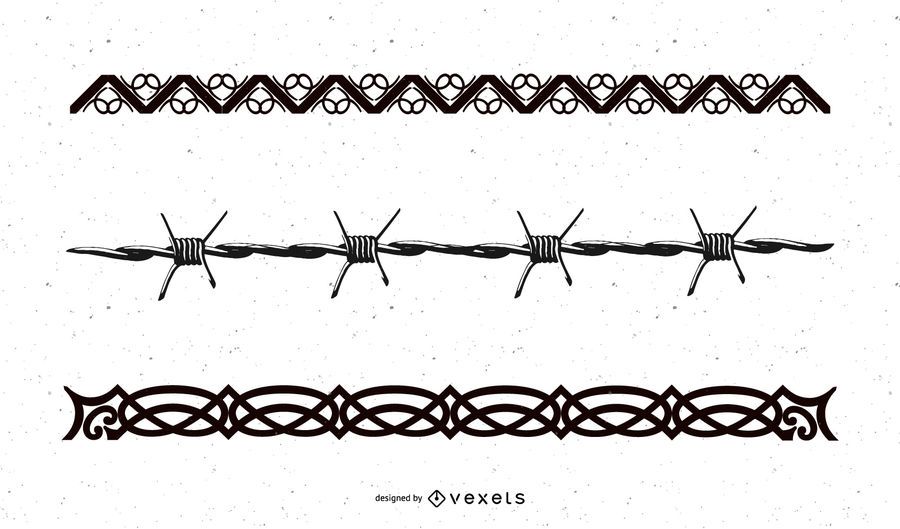 tribal barbed wire