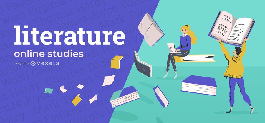 Literature online education cover Literature online education cover