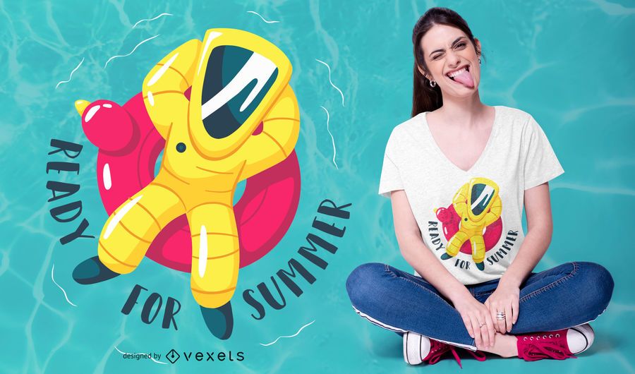 Ready For Summer Funny T-shirt Design Ready For Summer Funny T-shirt Design
