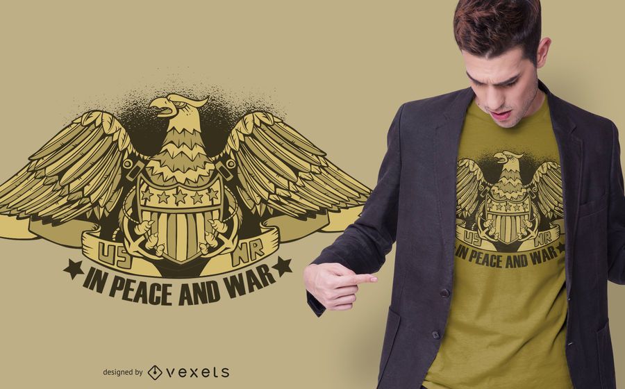 Diseño de camiseta con logo de recursos naturales de EE. UU. Diseño de camiseta con logo de recursos naturales de EE. UU.