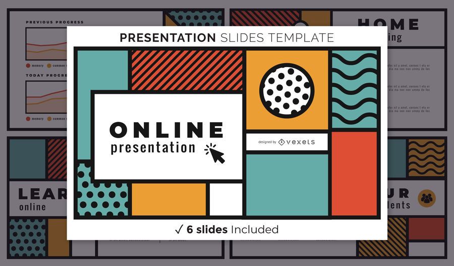Geometric Shapes Presentation Template Geometric Shapes Presentation Template