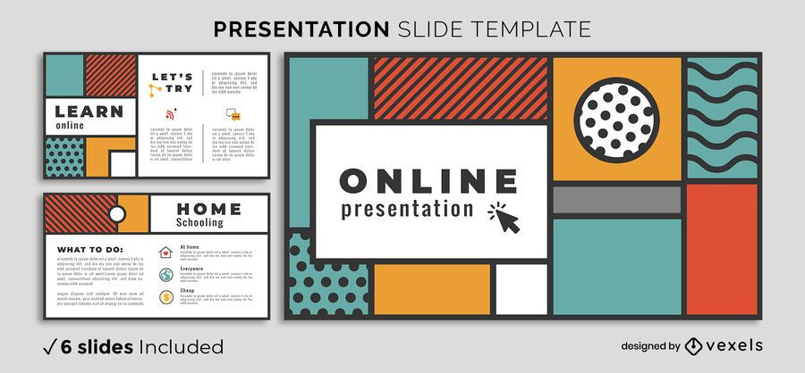 Geometric Shapes Presentation Template Geometric Shapes Presentation Template