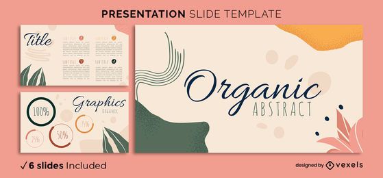 Modelo de apresentação abstrata orgânica