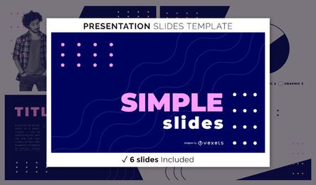 Simple Bold Presentation Template Simple Bold Presentation Template