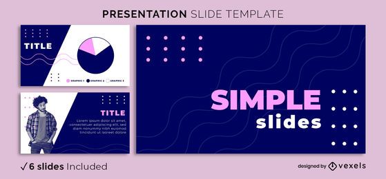Simple Bold Presentation Template Simple Bold Presentation Template