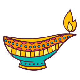 Lâmpada de óleo árabe Desenho PNG
