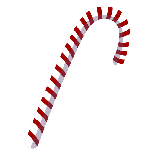 Christmas candy cane element PNG Design