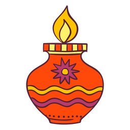 Decoração leve diwali Desenho PNG