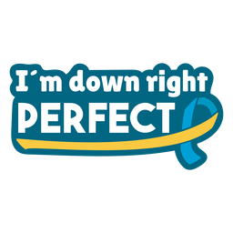 Distintivo de suporte perfeito para baixo à direita Desenho PNG