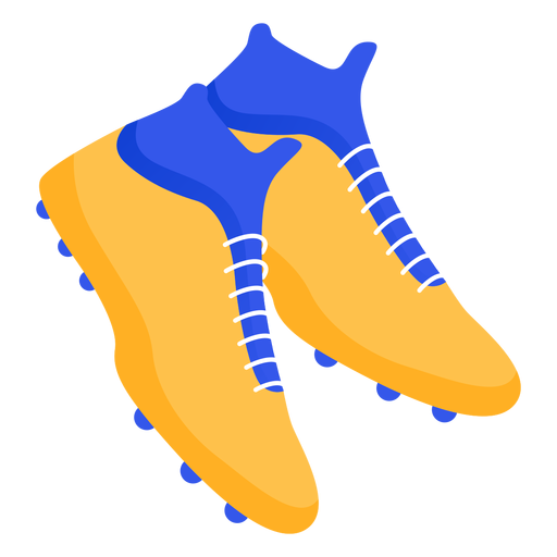 Icono de botas de f?tbol Diseño PNG