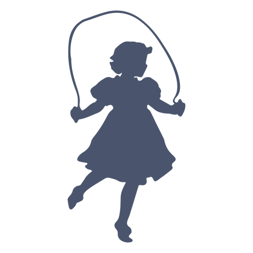 Download Girl rope jumping silhouette - Transparent PNG & SVG ...