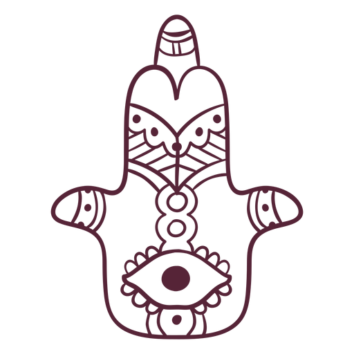 hamsa-indian-hand-symbol-line-transparent-png-svg-vector-file