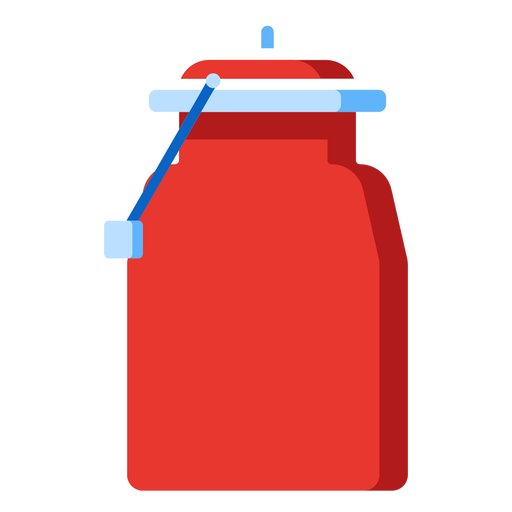 Icono de jarra de leche de metal
