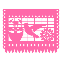 Mexican hummingbird banner PNG Design
