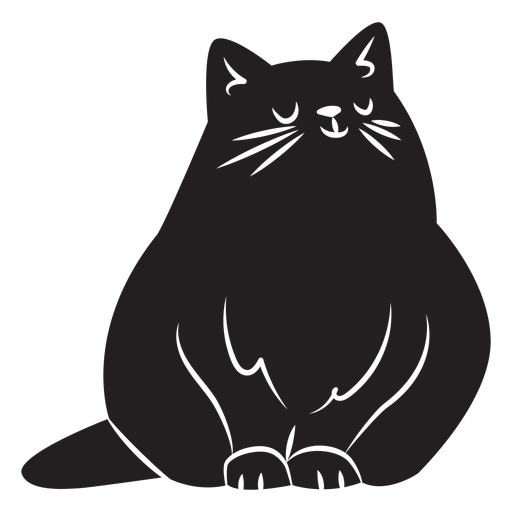 Download Simple Cat Silhouette Transparent Png Svg Vector File 3D SVG Files Ideas | SVG, Paper Crafts, SVG File