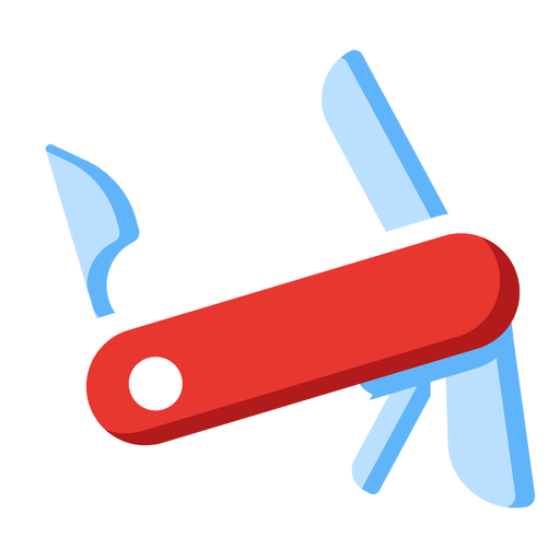 Swiss army knife icon PNG Design