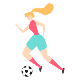 Woman Player Dribbling With Ball PNG & SVG Design For T-Shirts