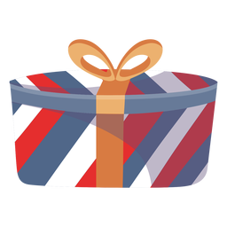 Open Wrapped Present Box Transparent Png Svg Vector File