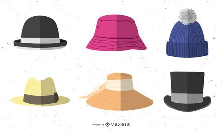 Flat Hat Design Pack Flat Hat Design Pack