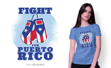 Lucha por el diseño de camiseta de Puerto Rico Lucha por el diseño de camiseta de Puerto Rico