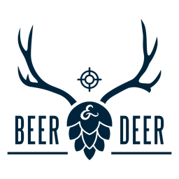Insignia de ciervo de cerveza Transparent PNG