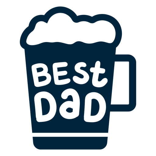 Download El mejor día del padre insignia de papá - Descargar PNG ...