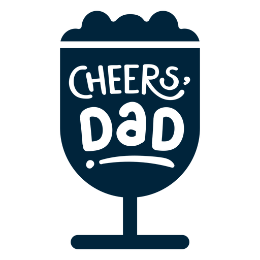 Cheers dad badge
