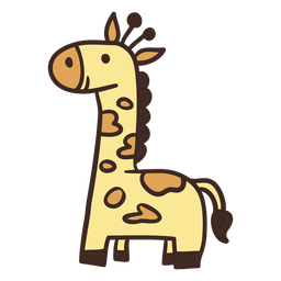 Animal girafa fofo Transparent PNG