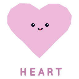 Cute heart shape