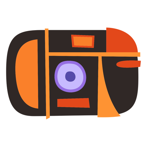 Disposable camera flat PNG Design