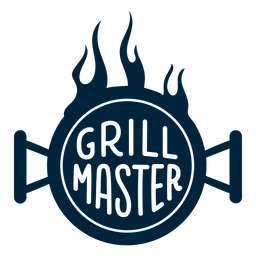 Distintivo mestre de grelha Desenho PNG